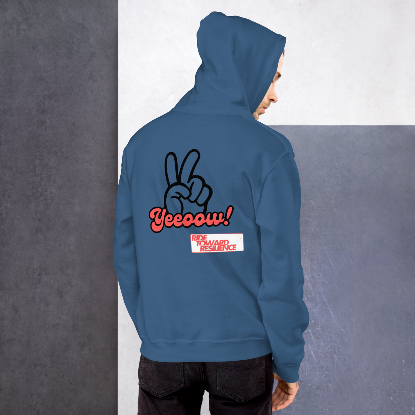 Yeeeow Ride Toward Resilience Hoody