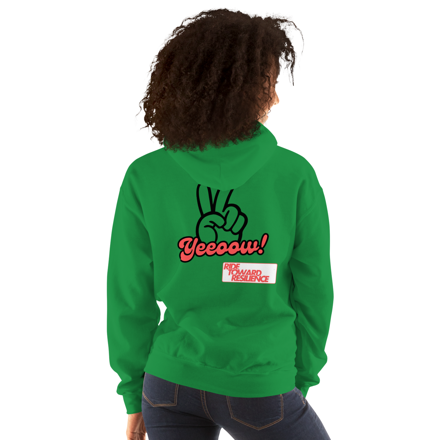 Yeeeow Ride Toward Resilience Hoody