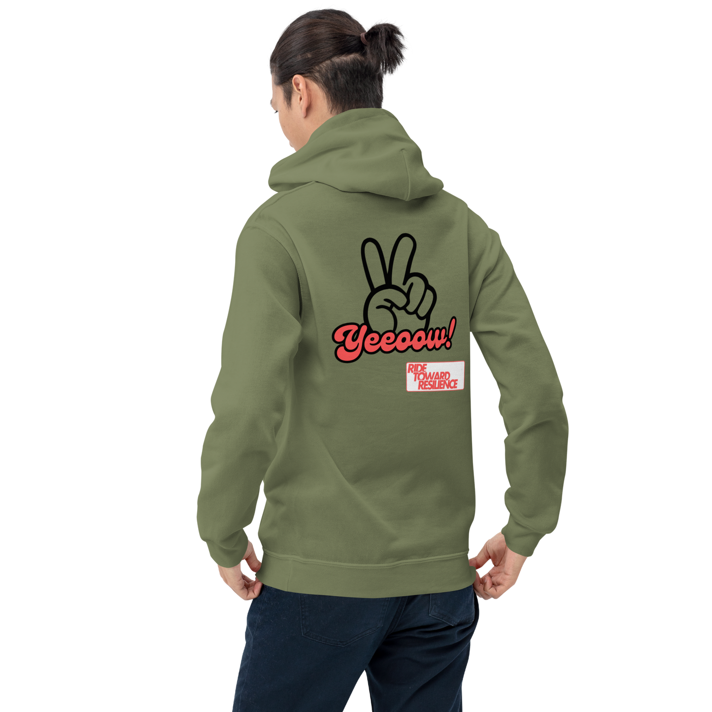 Yeeeow Ride Toward Resilience Hoody