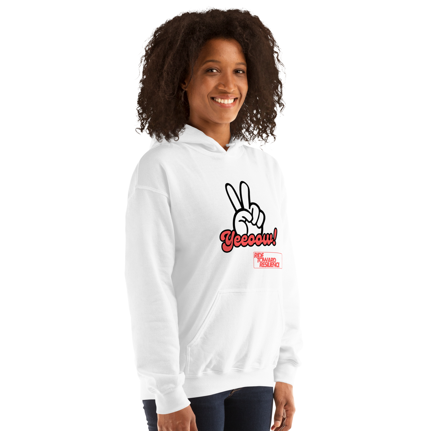 Yeeeow Ride Toward Resilience Hoody