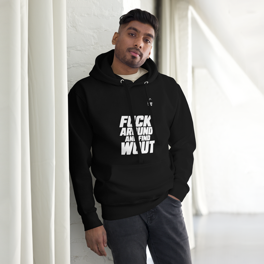 F Around and Find Wout Hoodie BK